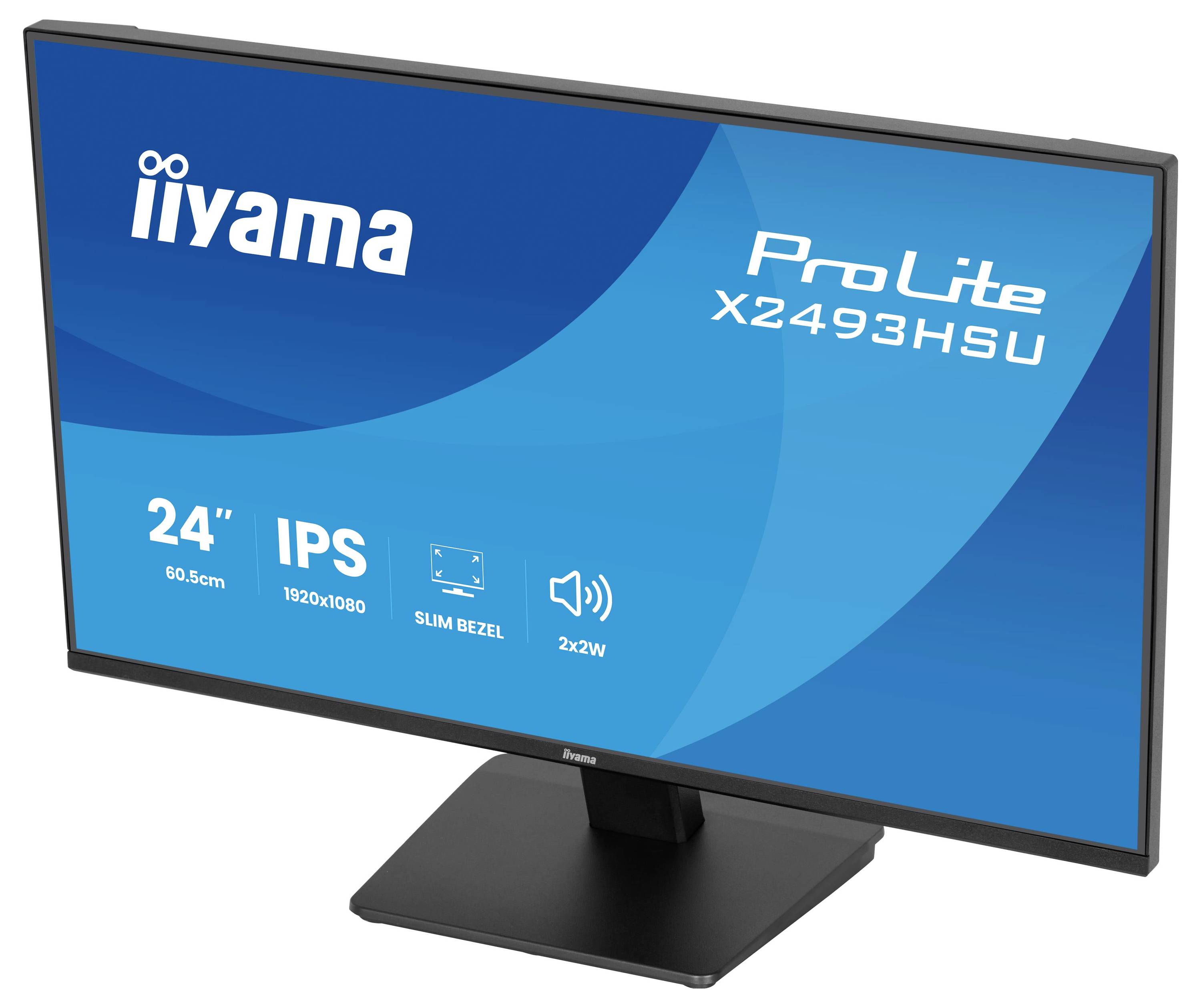 Iiyama ProLite LED-Monitor EEK C (A - G) 60.5 cm (23.8 Zoll) 1920 x 1080 Pixel 16:9 1 ms IPS LED