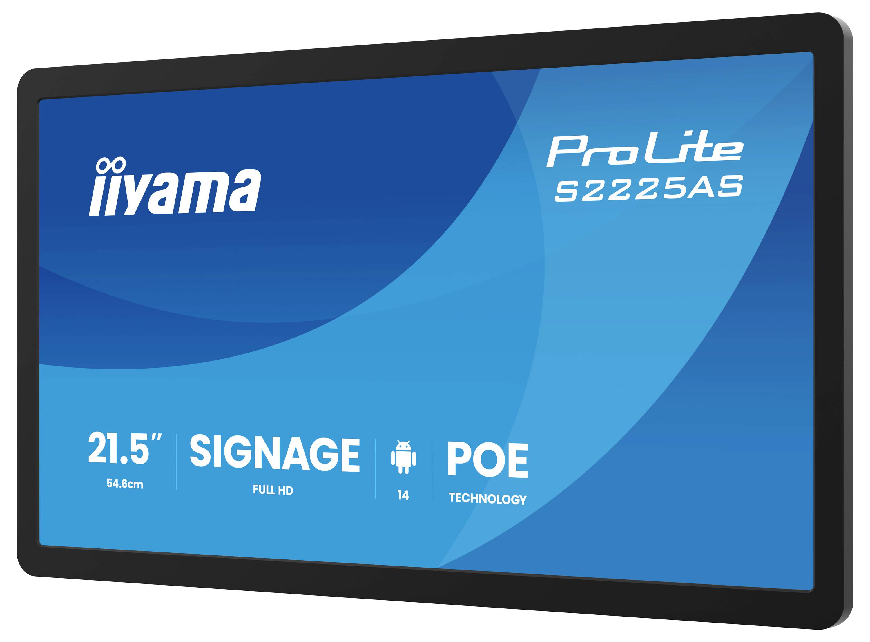 Iiyama ProLite Digital Signage Display 54.6 cm 21.5 Zoll 1920 x 1080 Pixel 24/7