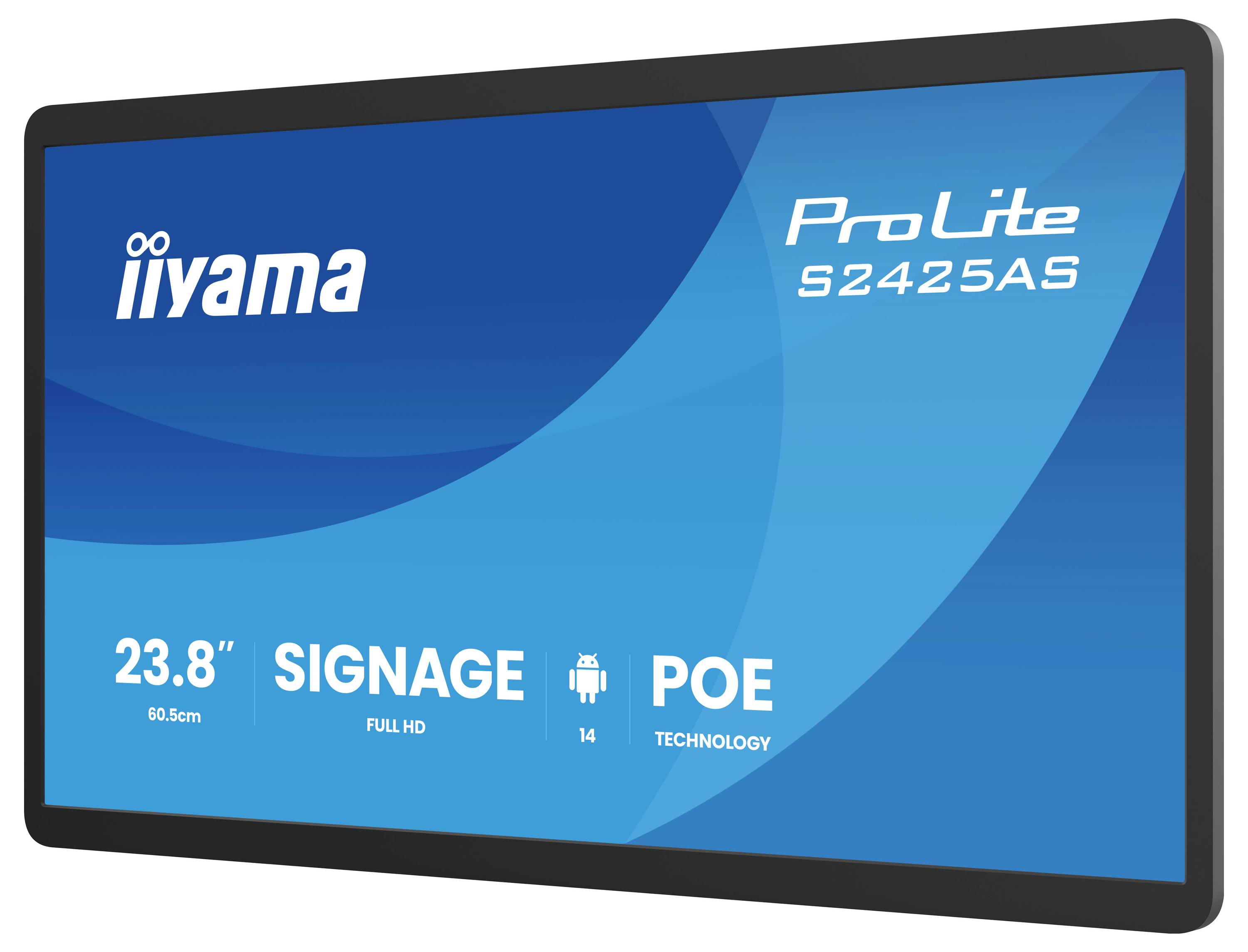 Iiyama ProLite Digital Signage Display 60.5cm 23.8 Zoll 1920 x 1080 Pixel 24/7