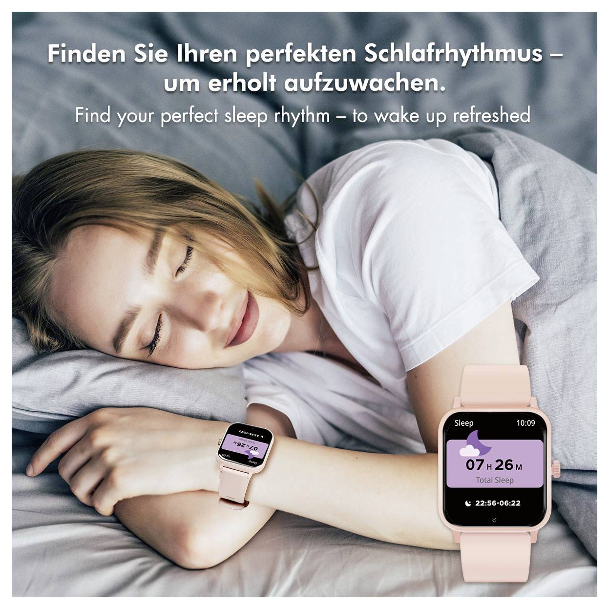 LogiLink Smartwatch Schwarz