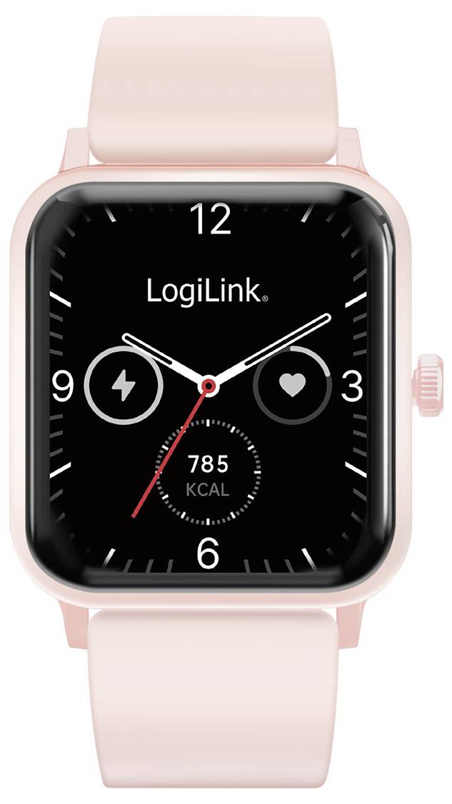LogiLink Smartwatch Pink