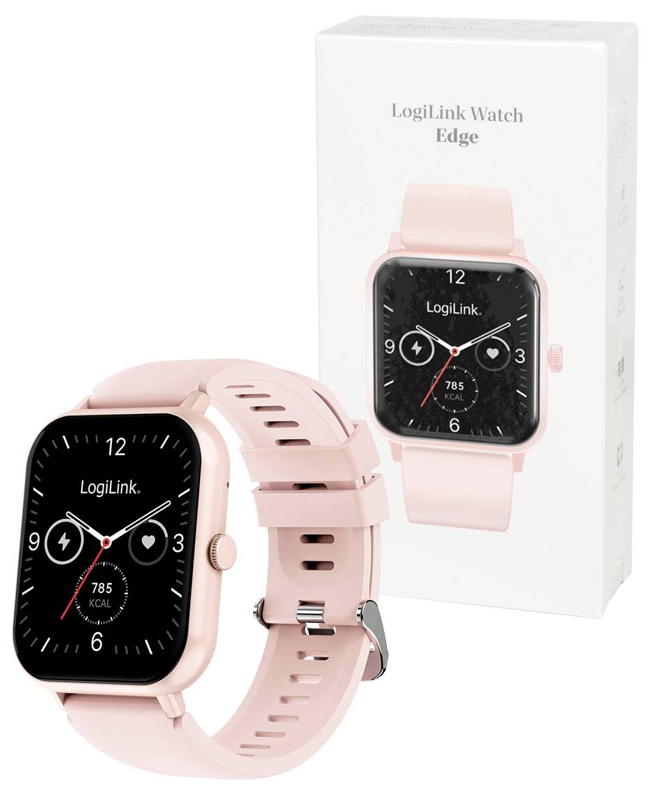 LogiLink Smartwatch Pink