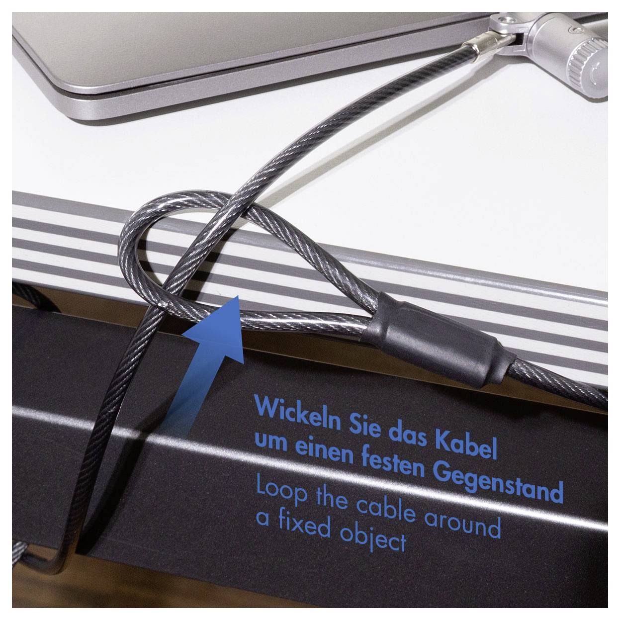 LogiLink Laptop Schloss Schlüsselschloss inkl. 2 Schlüssel NBS015