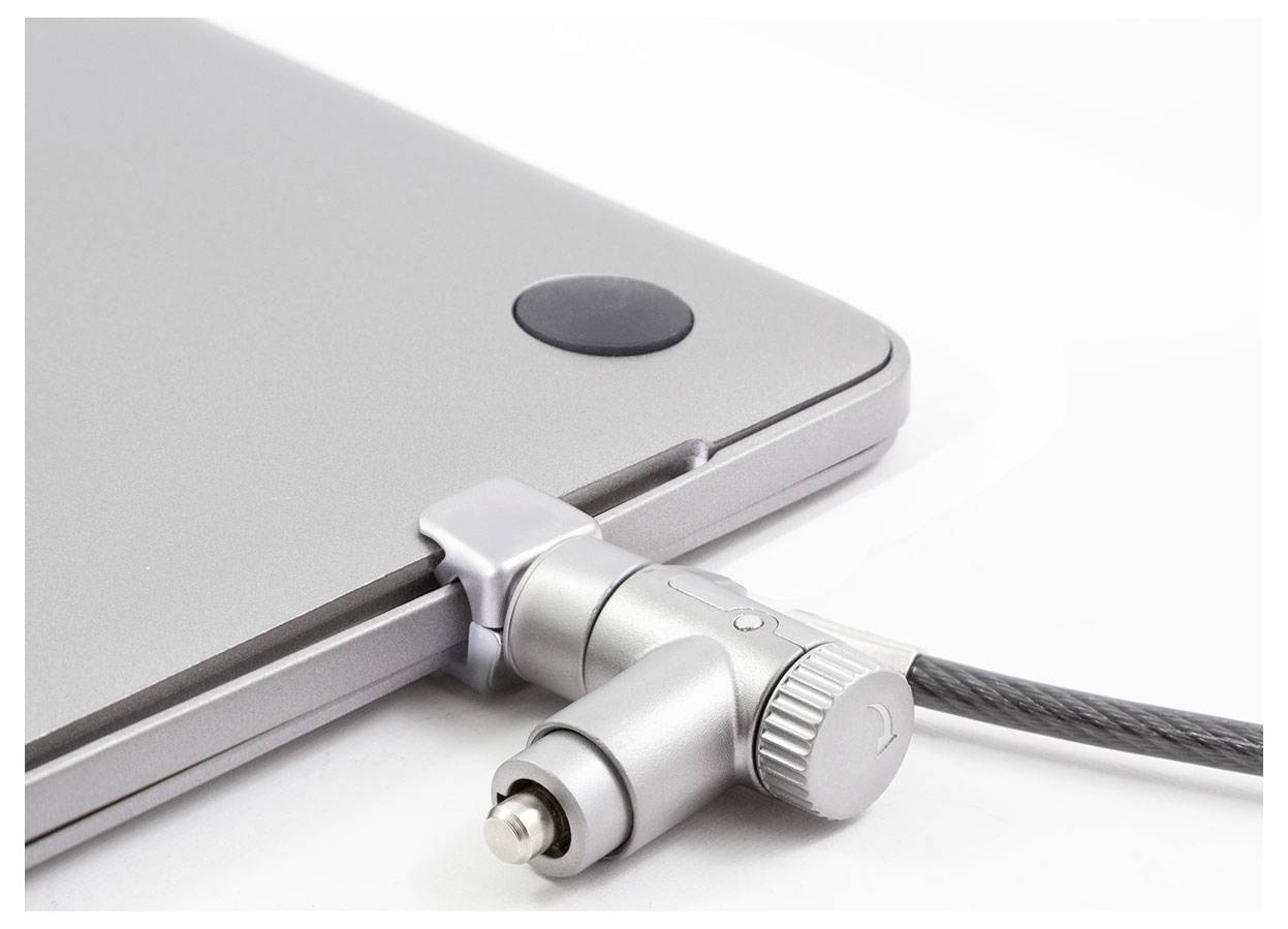 LogiLink Laptop Schloss Schlüsselschloss inkl. 2 Schlüssel NBS015