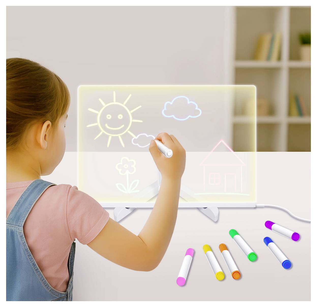 LogiLink Schreibtafel AA0192 Transparent Acryl 1St.