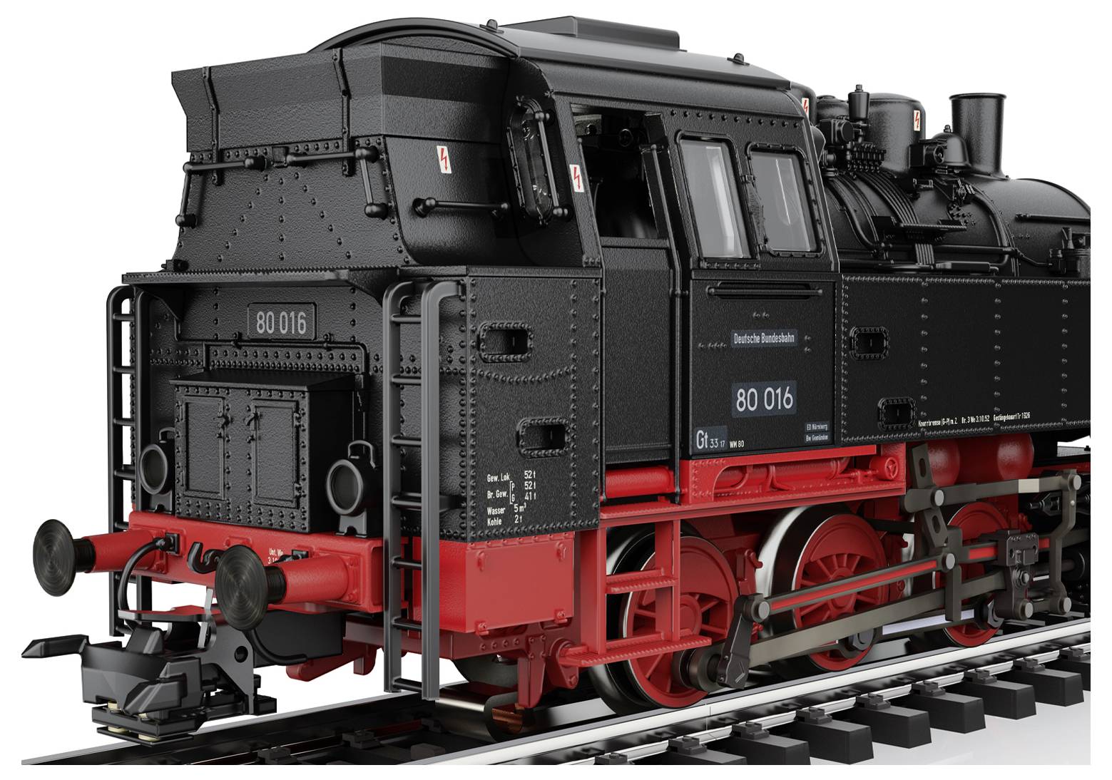 Drei Modelleisenbahnen: Ein roter offener Güterwagen mit Baumstämmen, ein schwarzer Tankwagen mit der Beschriftung 'DANZAS' und ein Flachwagen mit zwei grünen 'EVERGREEN'-Containern.