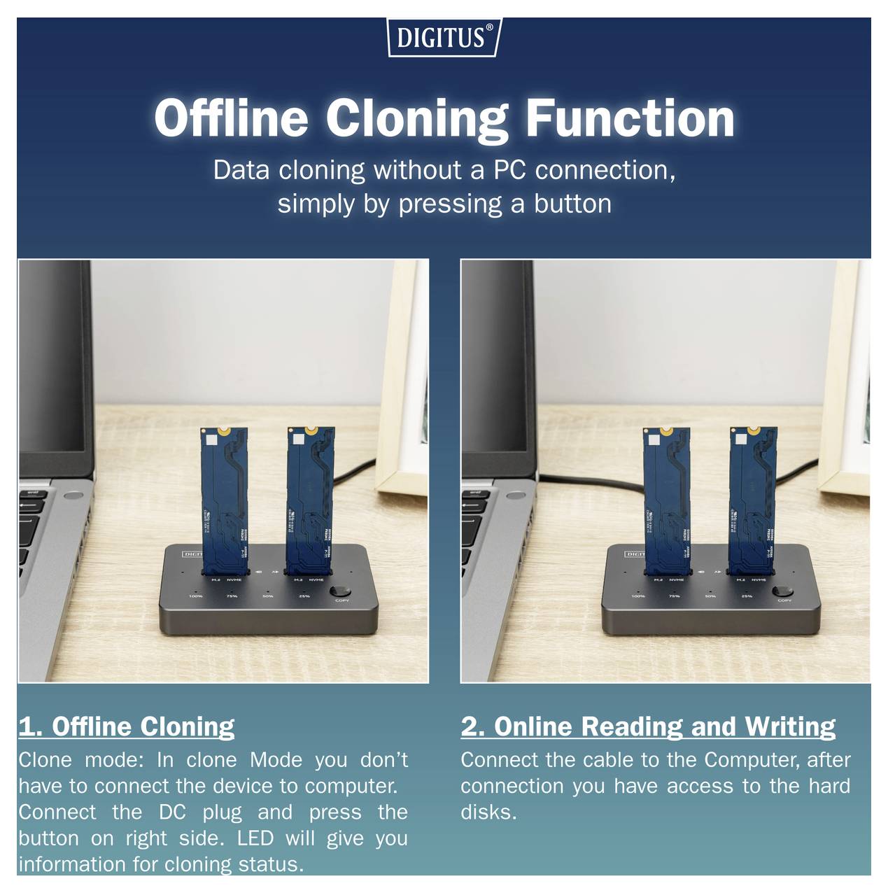 „Offline-Kloningfunktion