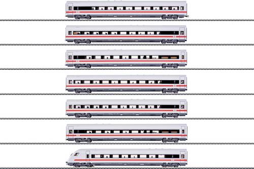 Märklin 042930 H0 ICE-Wagen-Set m.7 Wagen DB AG