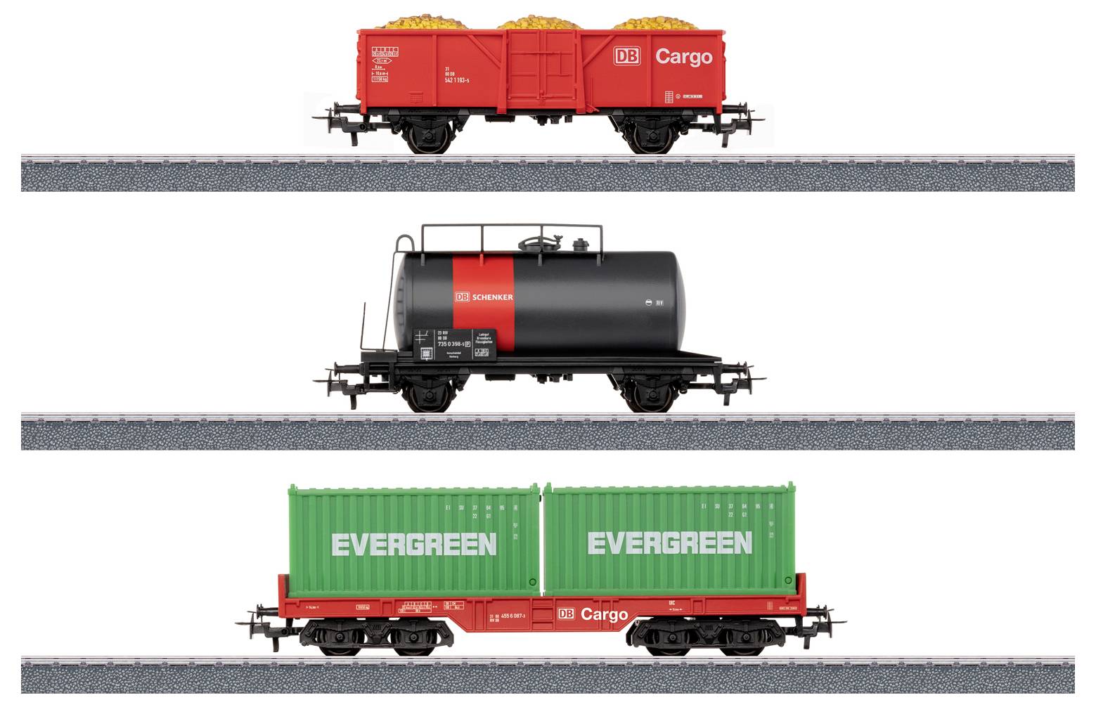 Märklin Start up 044506 Güterwagen, Kesselwagen, Containerwagen AC