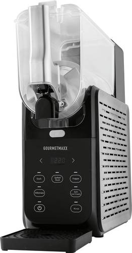 GourmetMaxx Slushy Ice Maker 200W schwarz/grau Slush/Slushy Maschine 2.8 l
