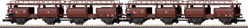 Märklin 086234 Z Autotransportwagen-Set Laae 540 der DB