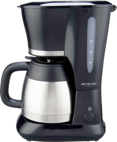 Michelino Kaffeemaschine Schwarz 1,0L Kaffeemaschine