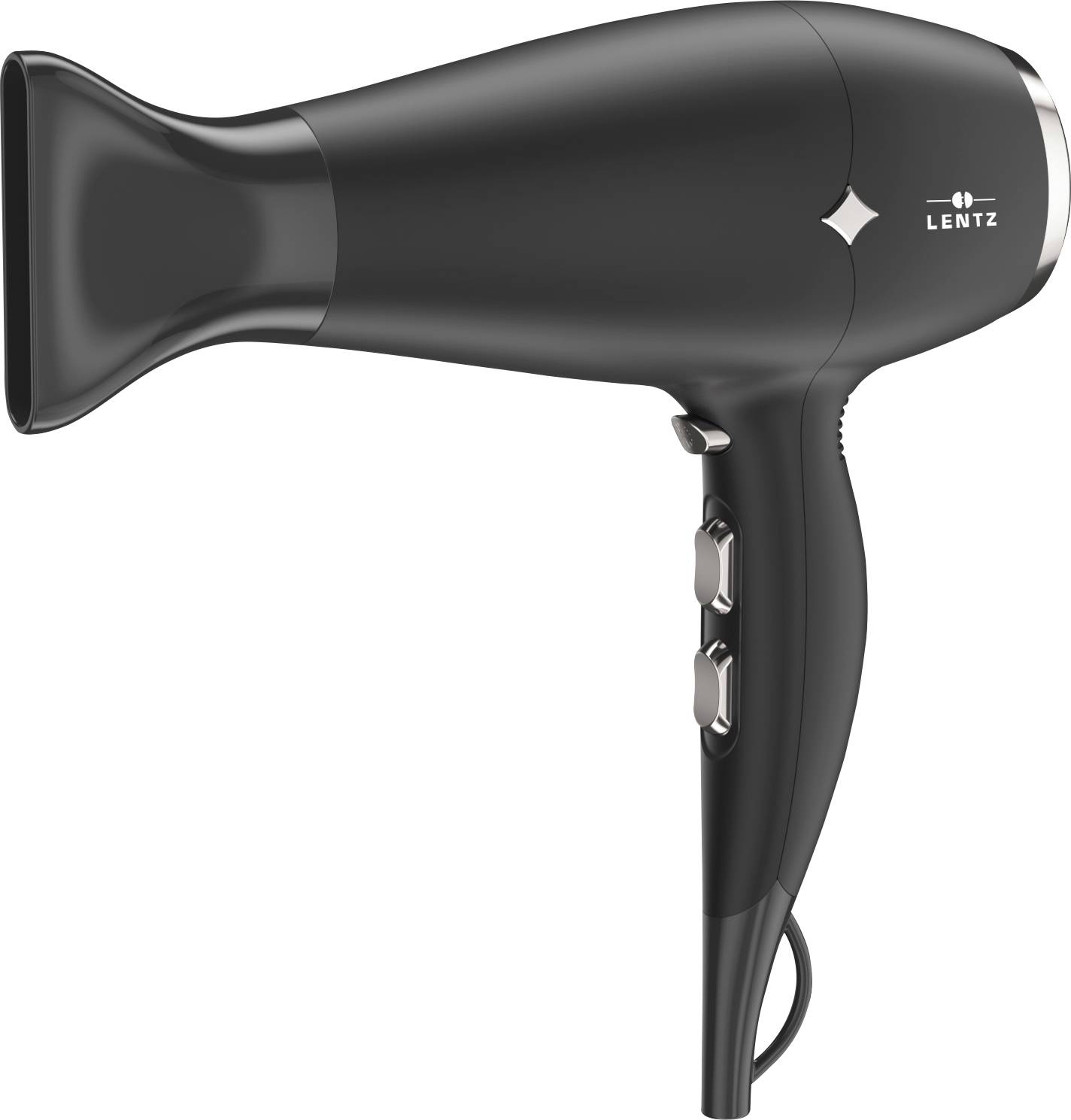 Lentz Haartrockner 2100 Watt schwarz Haartrockner Schwarz