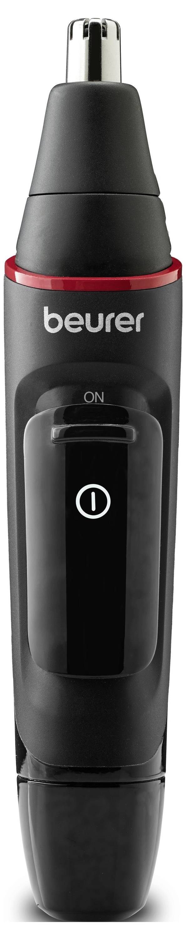 Elektrischer Nasenhaarschneider mit der Marke „Beurer