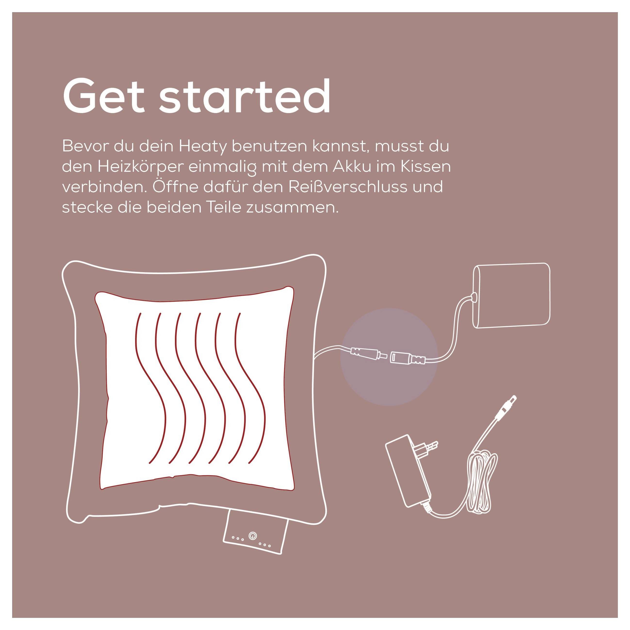 Beurer HK 77 Heaty blush-rose Heizkissen Blush Rose