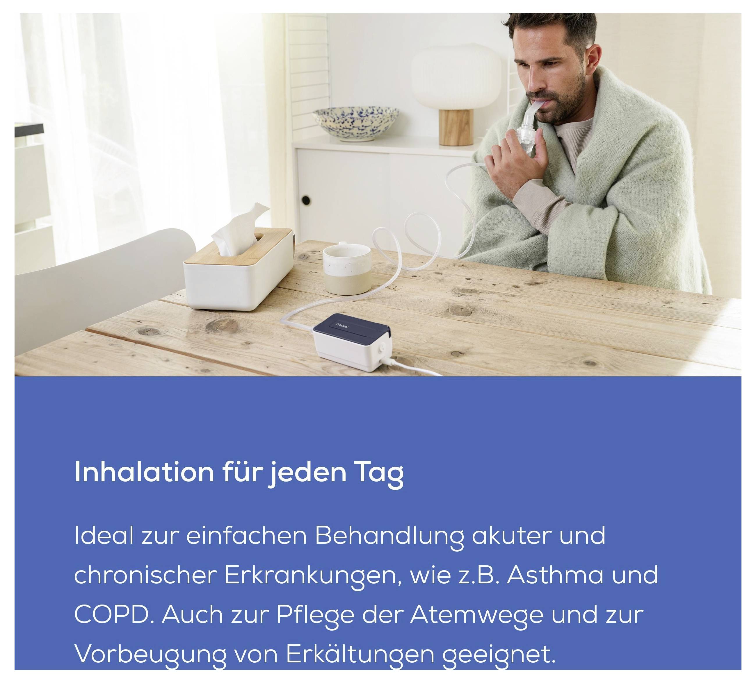 Beurer IH 15 Inhalator Yearpack im Lieferumfang