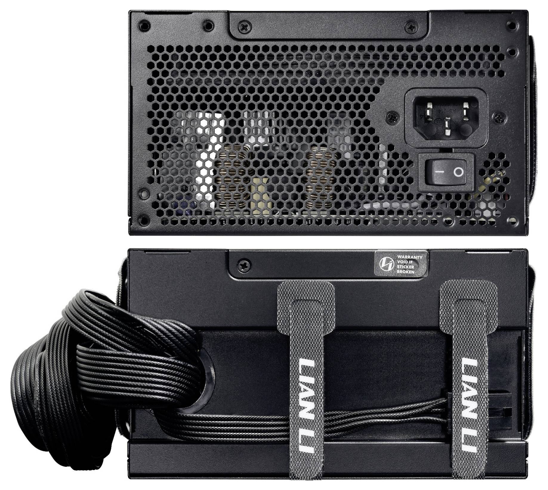 Ein schwarzer Computerlüfter mit quadratischem Rahmen und mehreren Schaufeln, entwickelt zum Kühlen von elektronischen Komponenten.