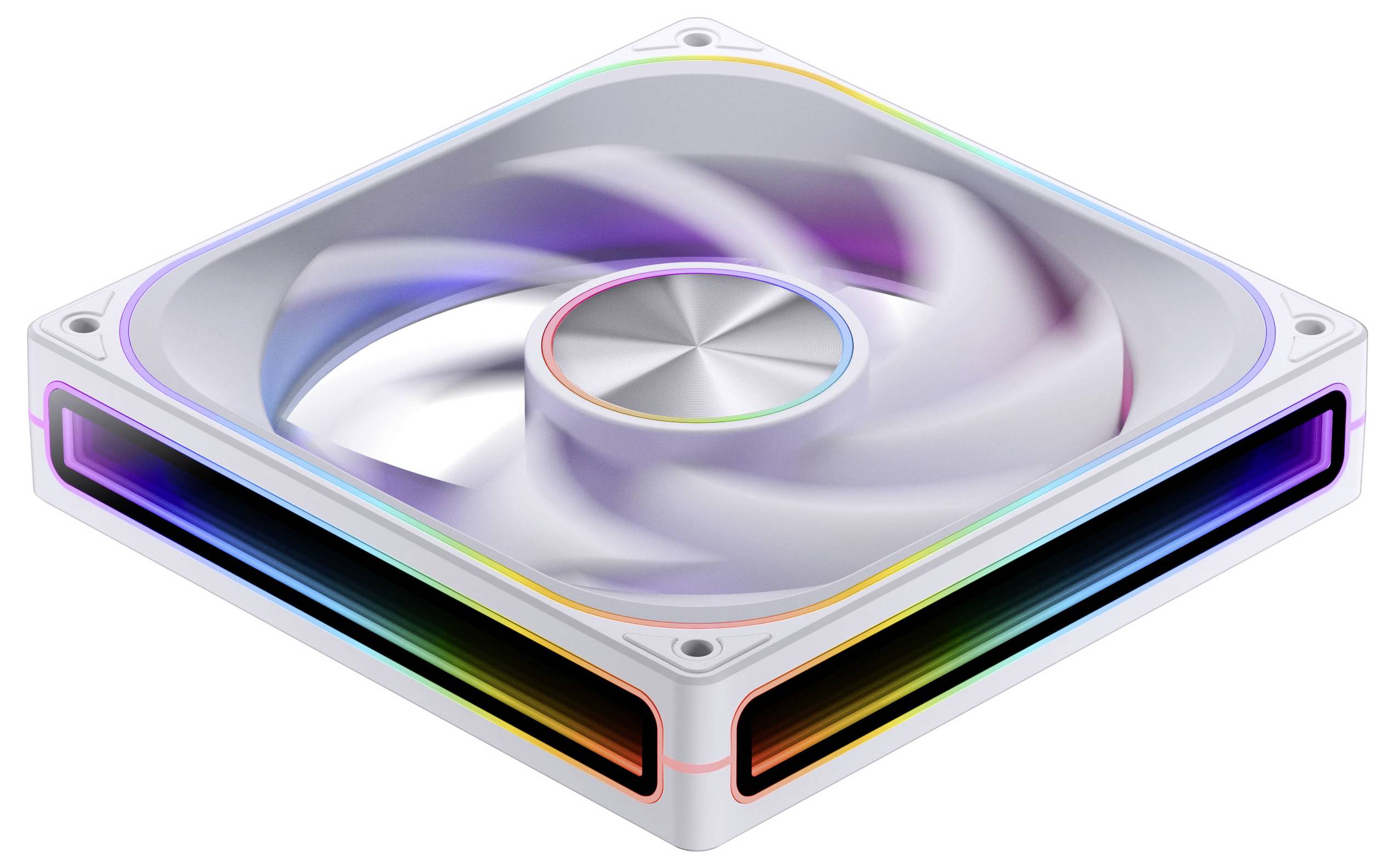 Ein zylindrisches Ladegerät mit mehreren USB- und Netzwerkanschlüssen, beschriftet mit „AXAGON