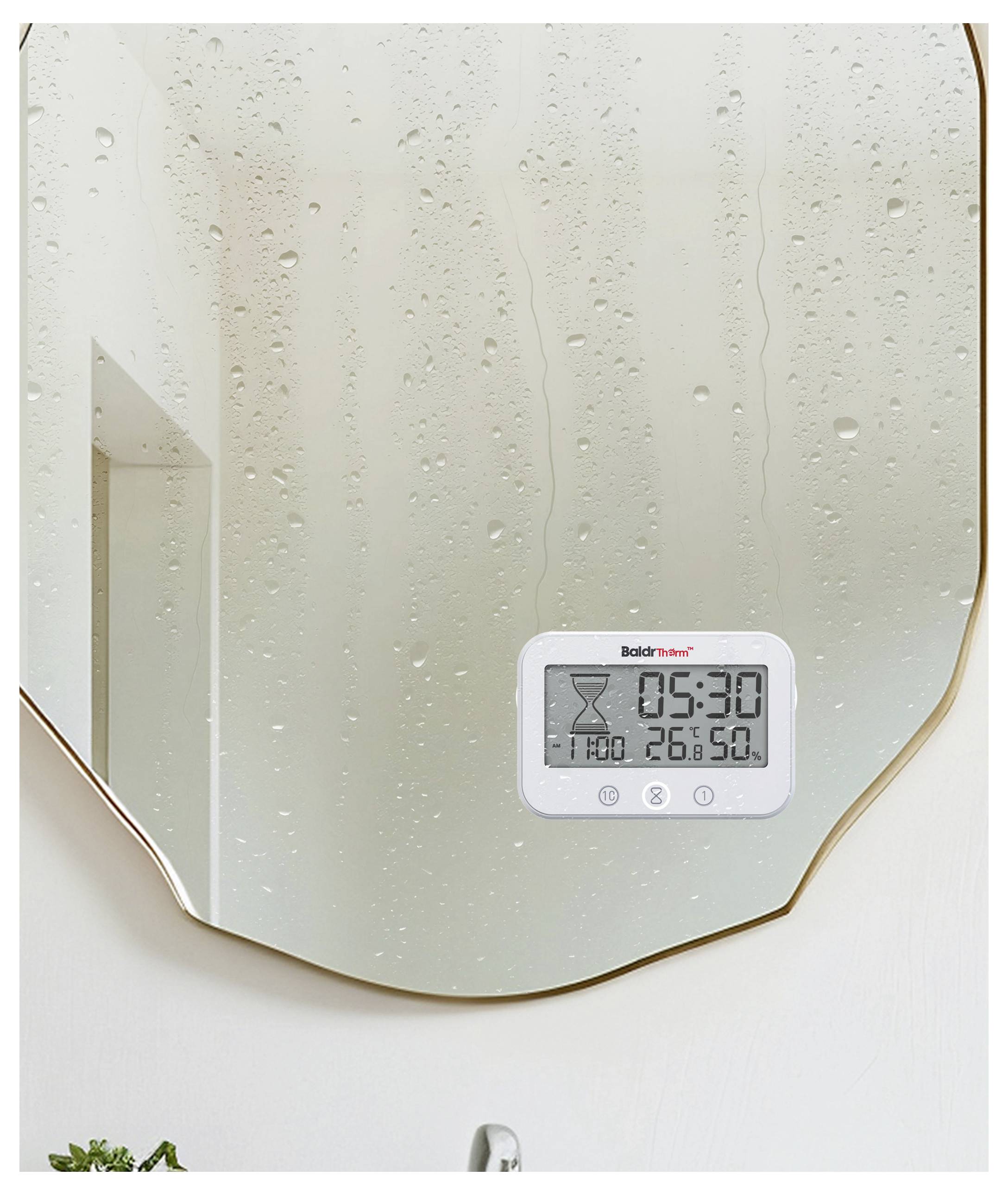 BaldrTherm Timer Weiß digital