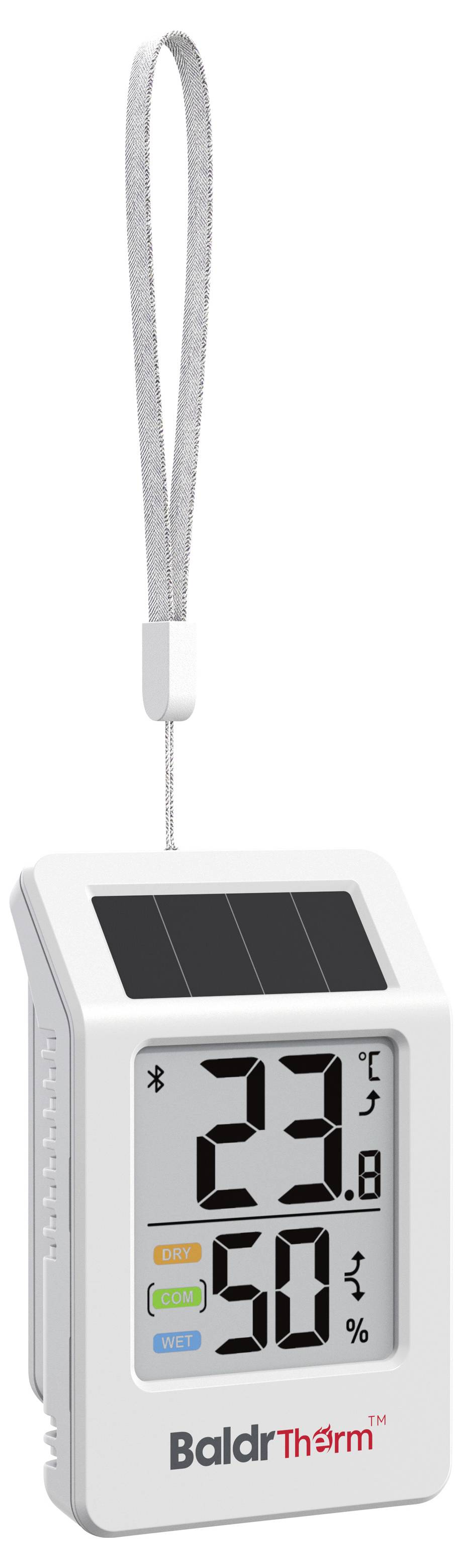 BaldrTherm Solar Thermo-/Hygrometer Weiß HCS702B