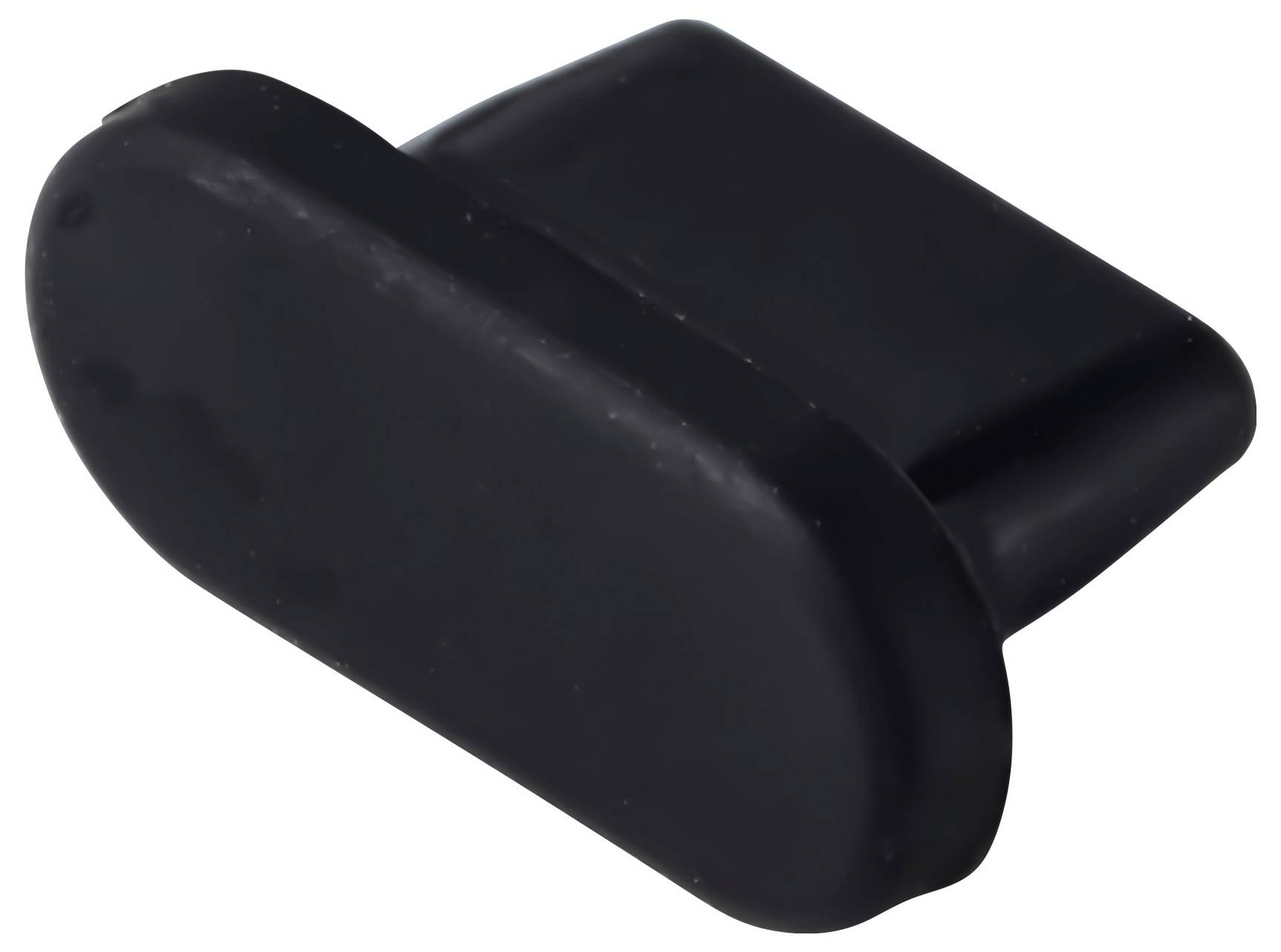 Renkforce Lightning Staubschutz für iPhone, 4 Stück/Set, Schwarz