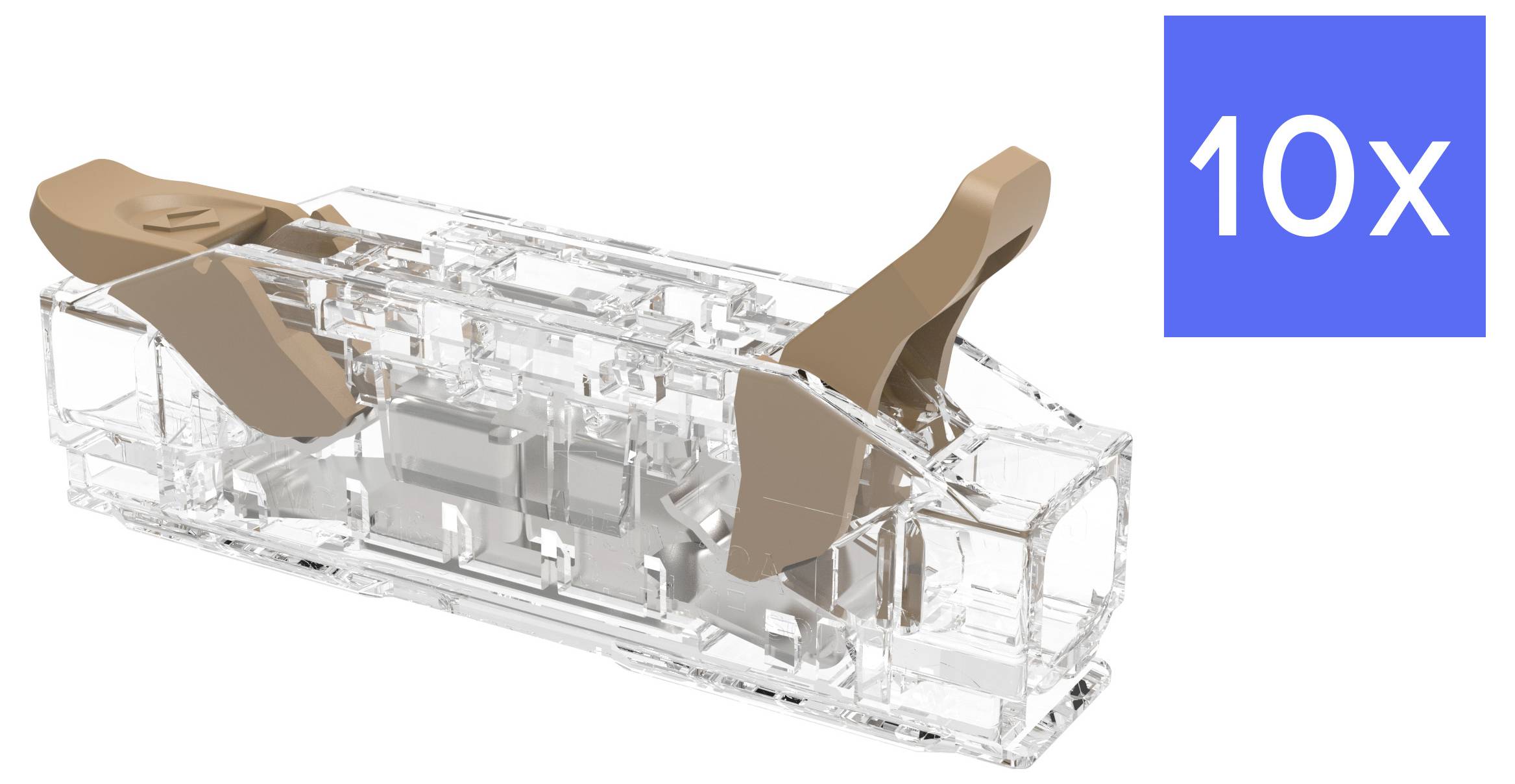 Degson DGBSC-SG02/4-01P (17-305ZH) Verbindungsklemme flexibel: 0.2-4mm² starr: 0.2-4mm² Polzahl: 1 10 St. Braun