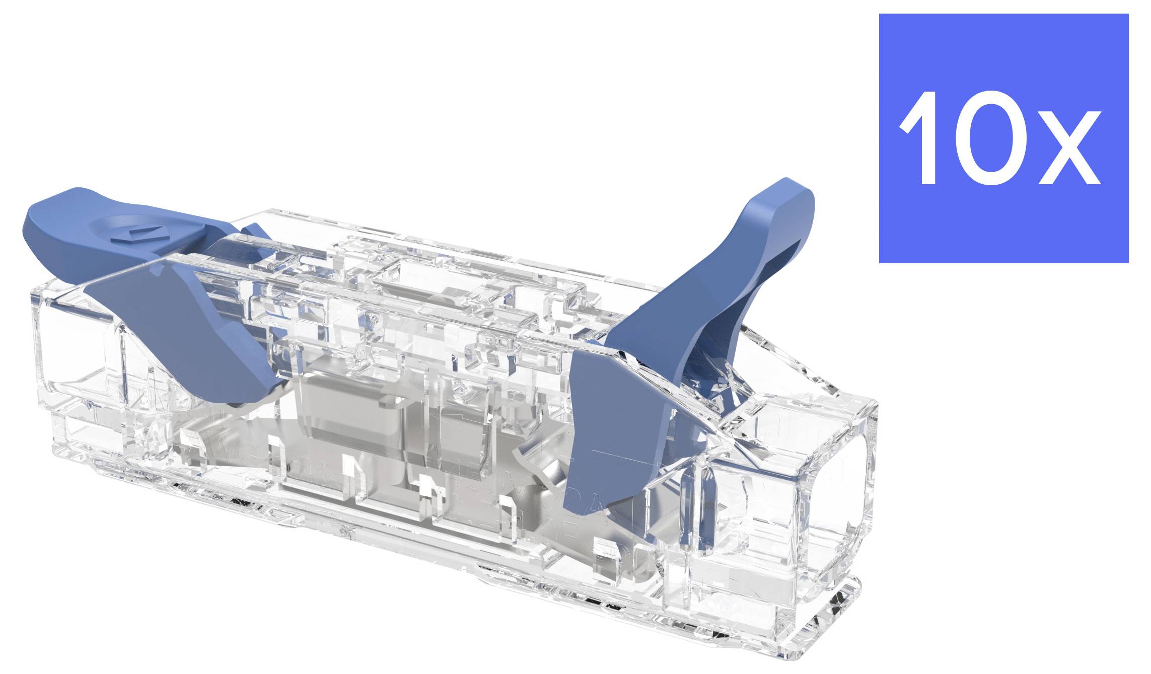 Degson DGBSC-SG02/4-01P (17-304ZH) Verbindungsklemme flexibel: 0.2-4mm² starr: 0.2-4mm² Polzahl: 1 10 St. Blau