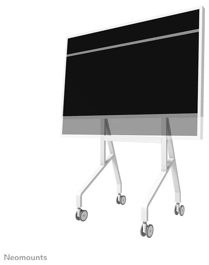 Neomounts FL50-515WH1 PC-/Monitor-Rollwagen Samsung Flip-Trolley 55-65" 1 Display(s) 139,7cm (55") - 165,1cm (65") Weiß Drehbar