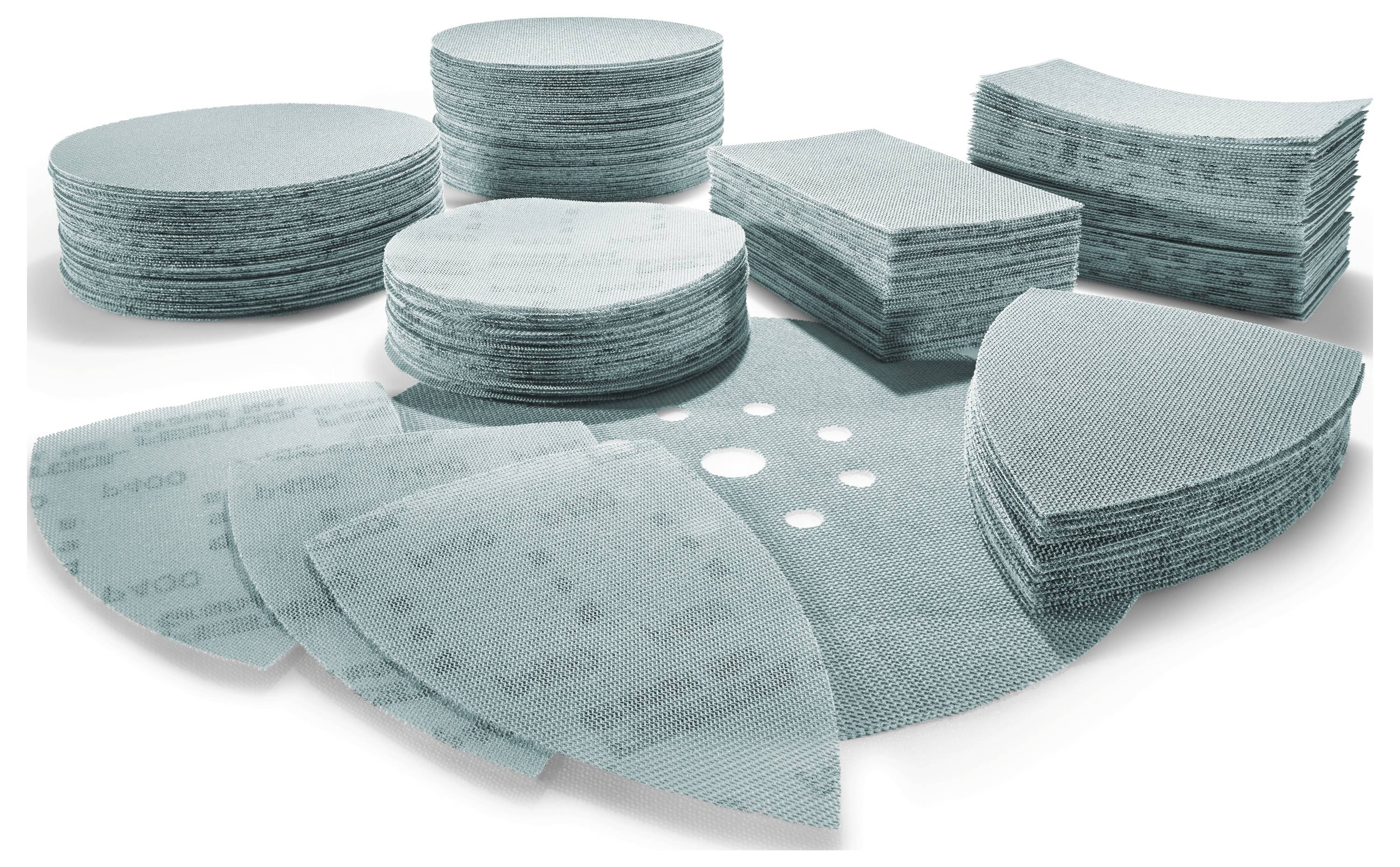 Festool 80x133 P240 GR NET/50 203291 Schleifpapier mit Netzstruktur Körnung (num) 240 (L x B) 80mm x 133mm 50St.