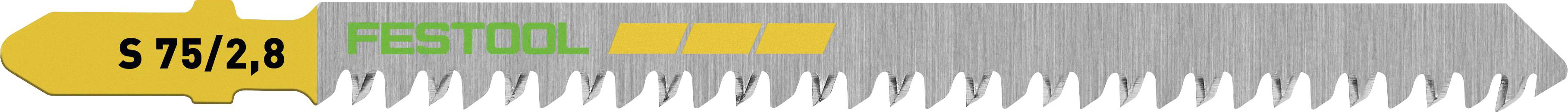 Ein Festool-Stichsägeblatt mit der Bezeichnung 