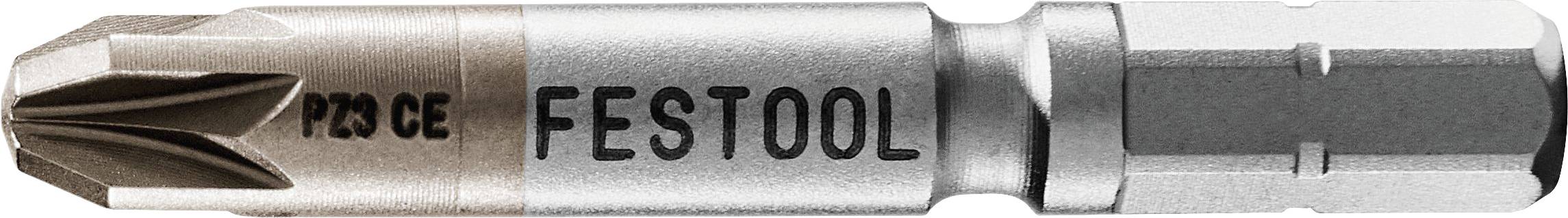 Nahaufnahme eines Metallschrauberdreherbits mit der Gravur „TYPO2C