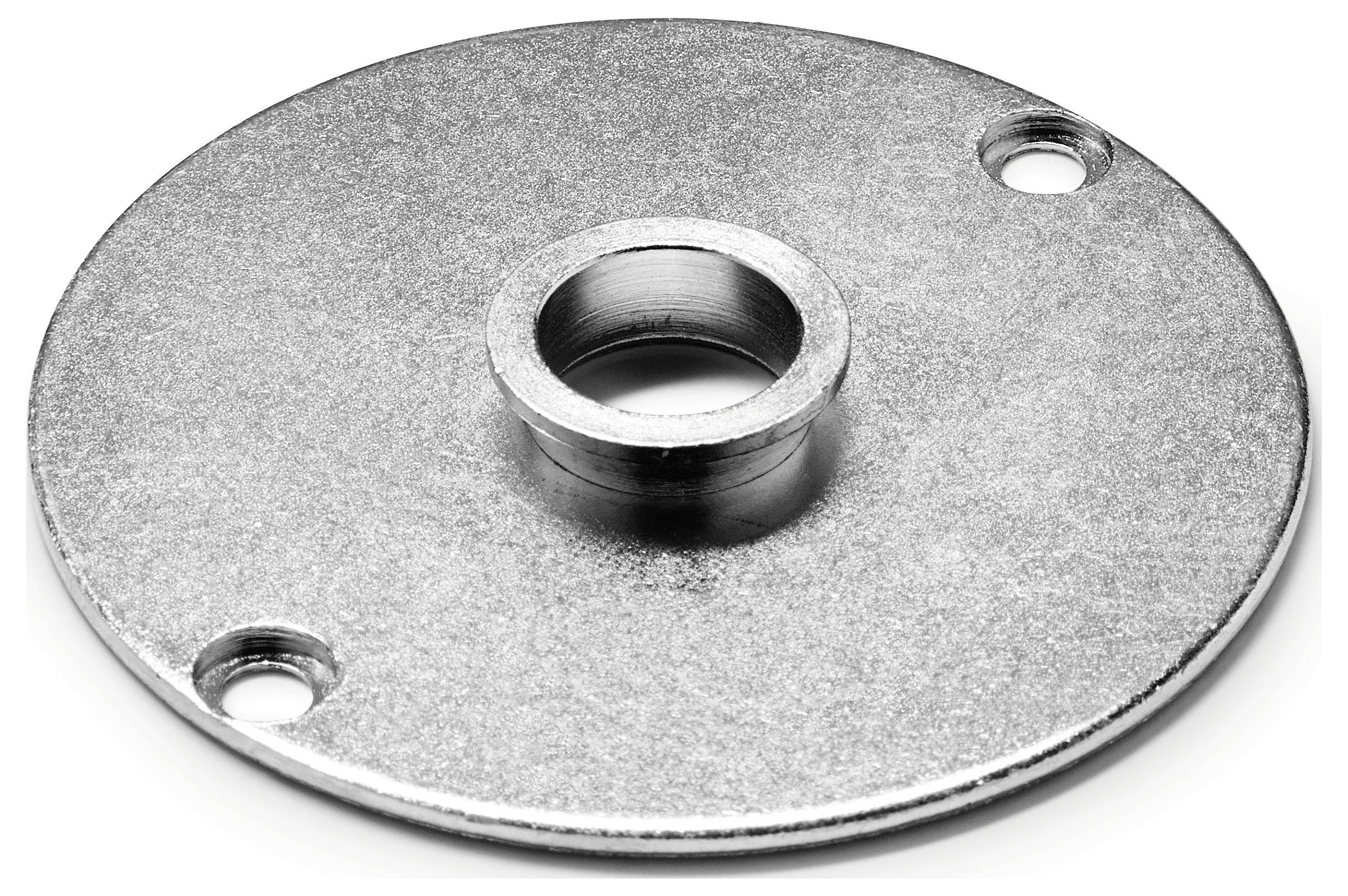 Ein Holzfräser, der die Kante eines Holzbretts formt, zeigt Verstellknöpfe und Messlehre in einer Werkstattumgebung.