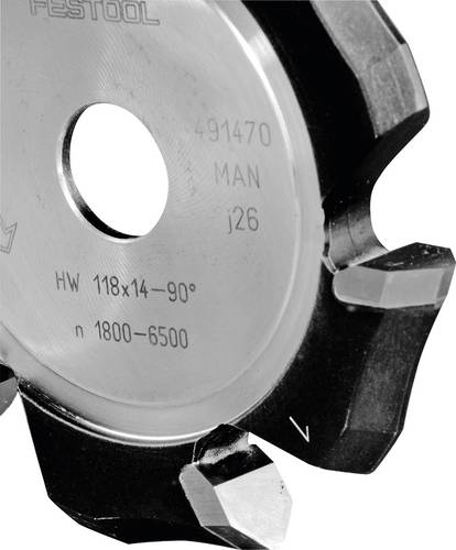 Festool 491470 Nutfräser Produktabmessung, Ø 118 mm