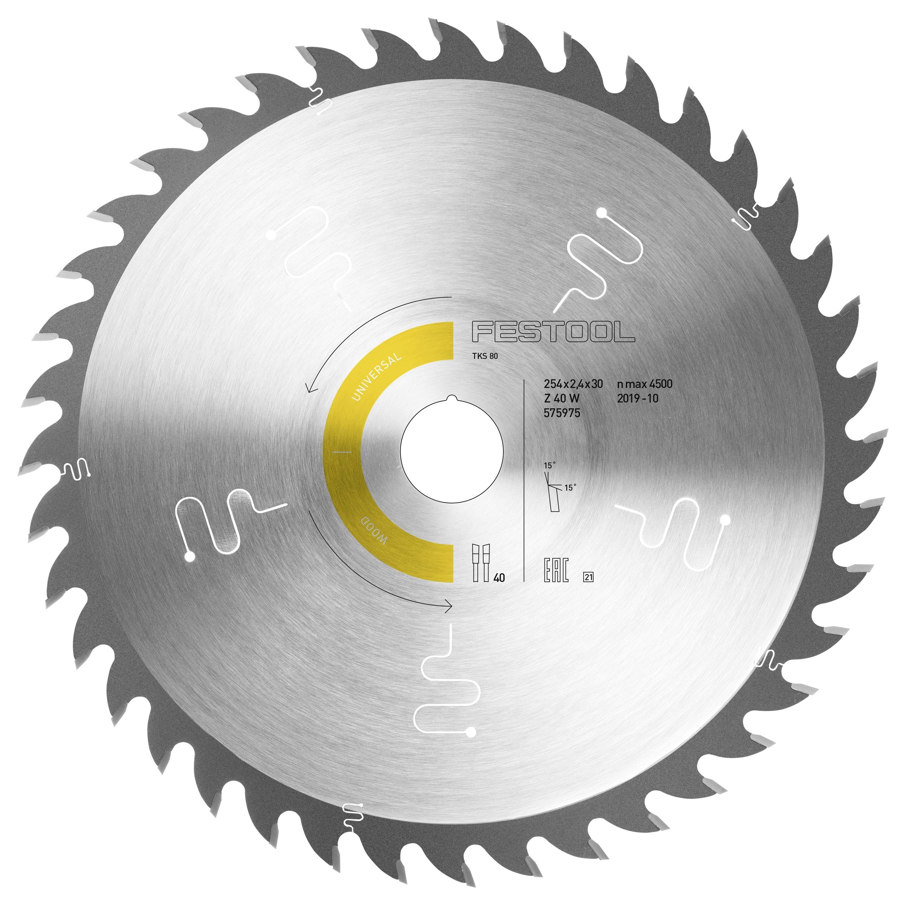 Ein blau und grün gefärbter kabelloser Elektroschrauber mit der Bezeichnung „Festool DWC 18-2500 Li