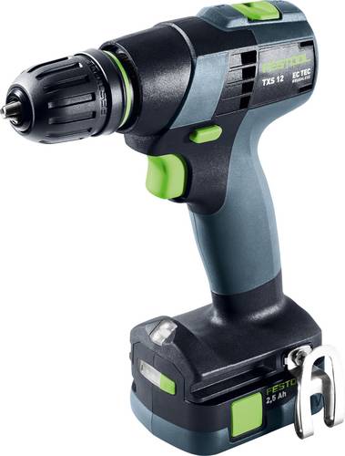 Festool TXS 12 2,5-Plus 576873 Akku-Bohrschrauber 10.8 V 2.50 Ah