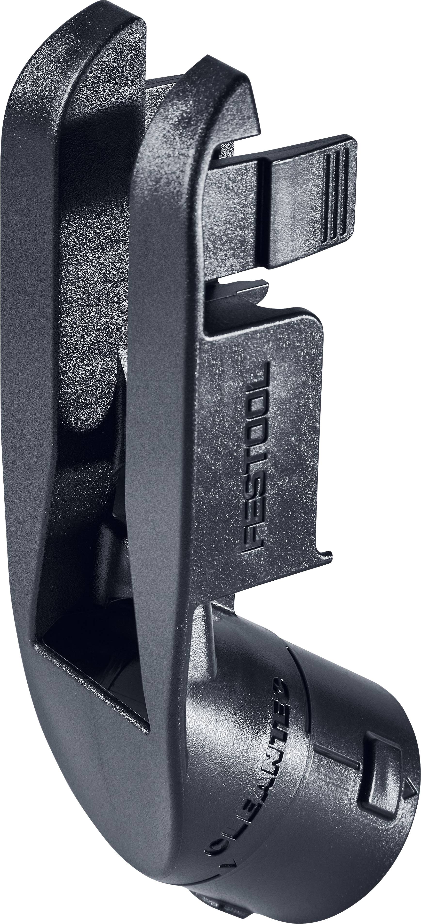 Ein schwarzer Nespresso-Kapselhalter mit schlankem, modernem Design, mit einem Fach zum sicheren Halten der Kapsel.