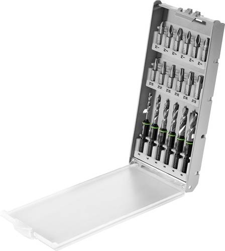 Festool 577395 BKS SYS3 D3-8 K CE/W Bohrer-Set 3 mm, 4 mm, 5 mm, 6 mm, 8 mm