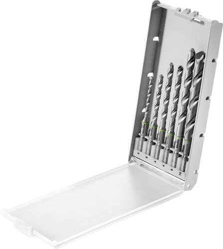 Festool 577397 BKS SYS3 D4-10 CE/S Bohrer-Set 4 mm, 5 mm, 6 mm, 8 mm, 10 mm