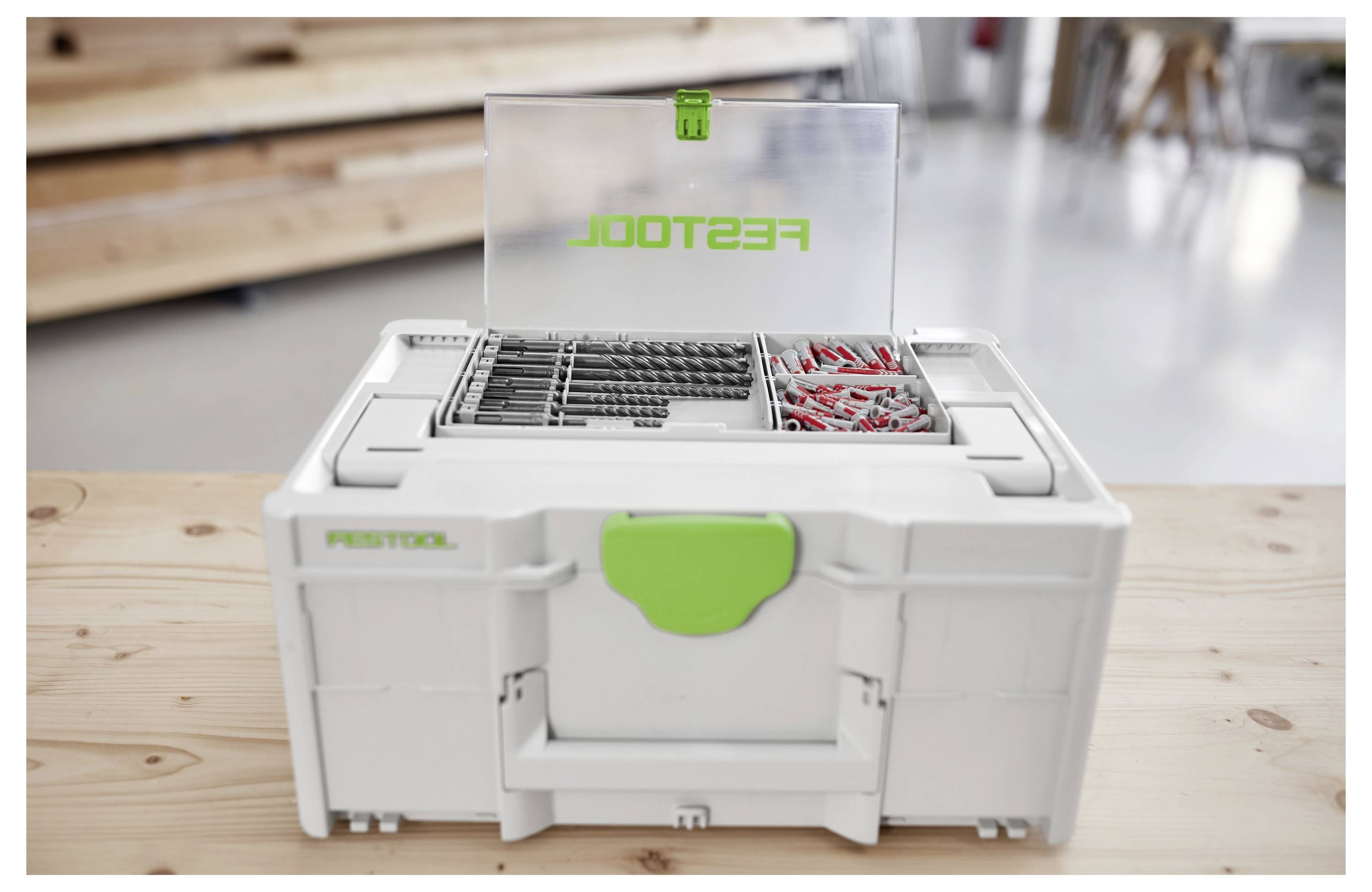 Festool 577398 BKS SYS3 D5-12 SDS Bohrer-Set 5 mm, 6 mm, 8 mm, 10 mm, 12mm