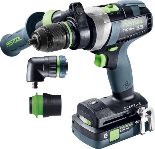 Festool TDC 18/4 5,0/4,0 I-Set 577612 Akku-Bohrschrauber 18 V 4 Ah, 5 Ah