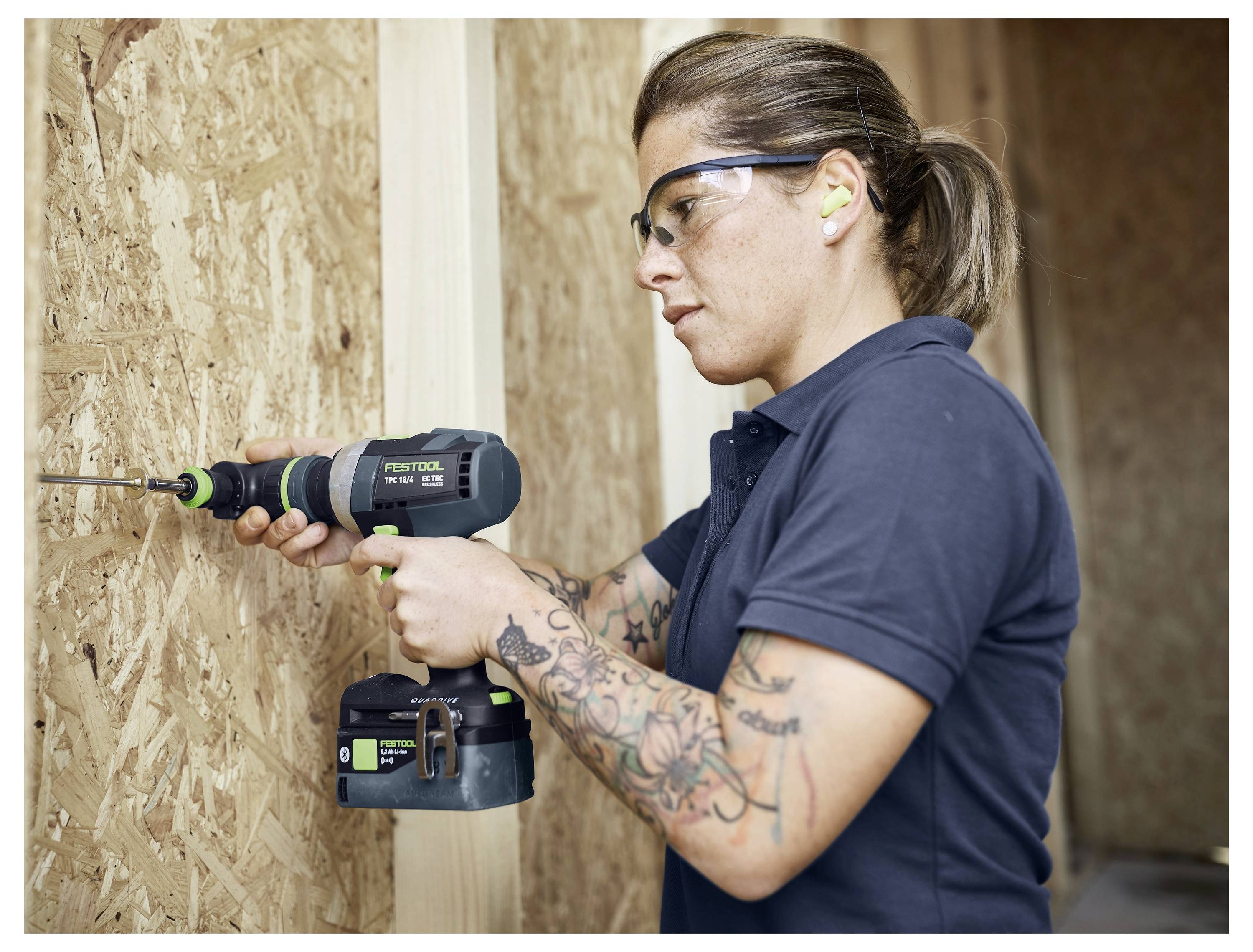 Festool TID 18 5,0/4,0-Set TPC 18/4 577654 Schrauber- und Bohrer-Set 18V 4 Ah, 5Ah