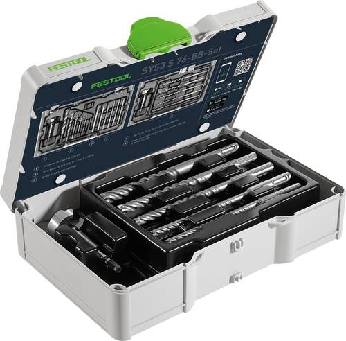 Festool 578119 SYS3 S 76-BB-Set Bohrer- und Bit-Sortiment