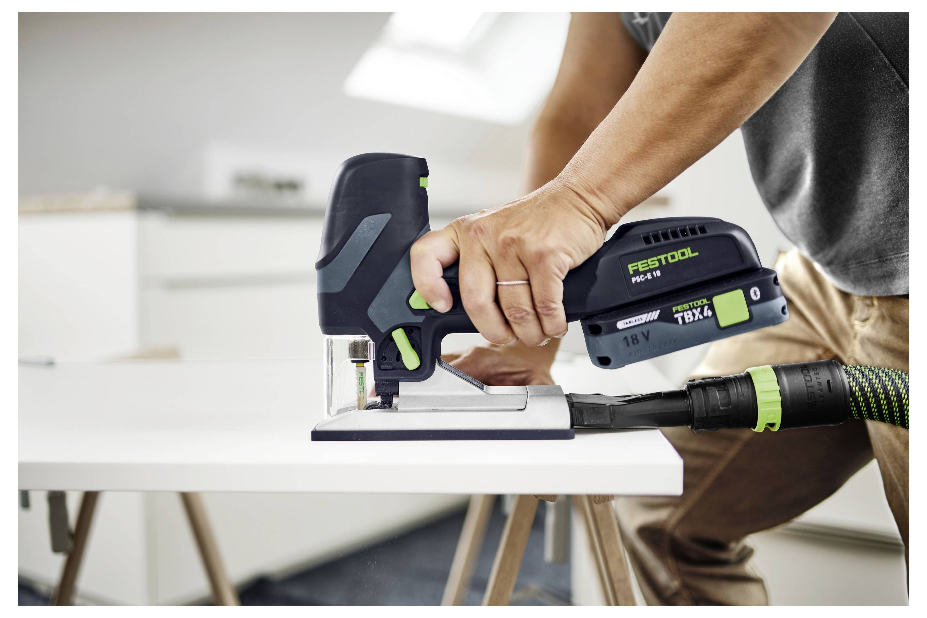 Festool PSC-E 18 EB-Basic Akku-Pendelhubstichsäge 578521 ohne Akku, ohne Ladegerät