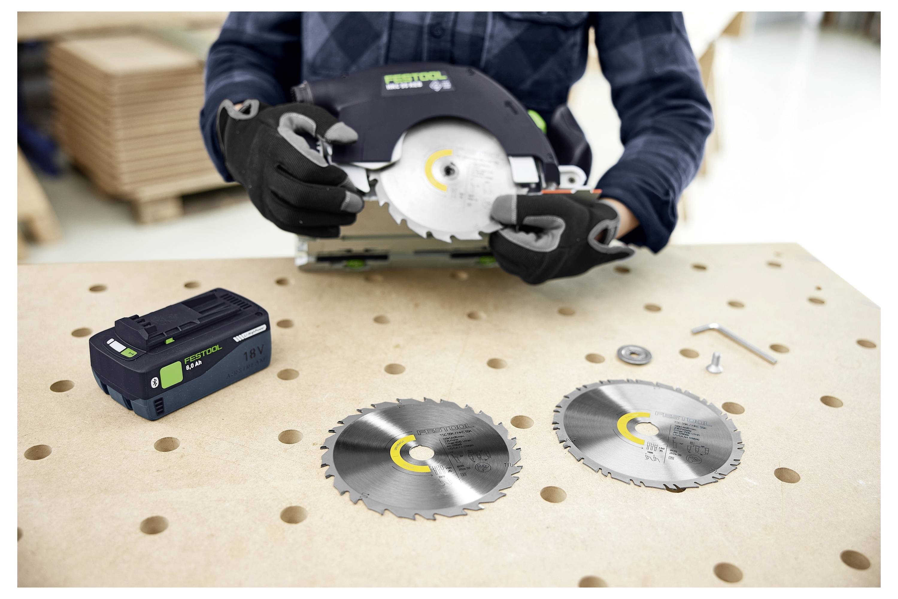 Festool HW 160x1,6x20 W18 578583 Kreissägeblatt 160 x 20 x 1.10mm Zähneanzahl: 18 1St.