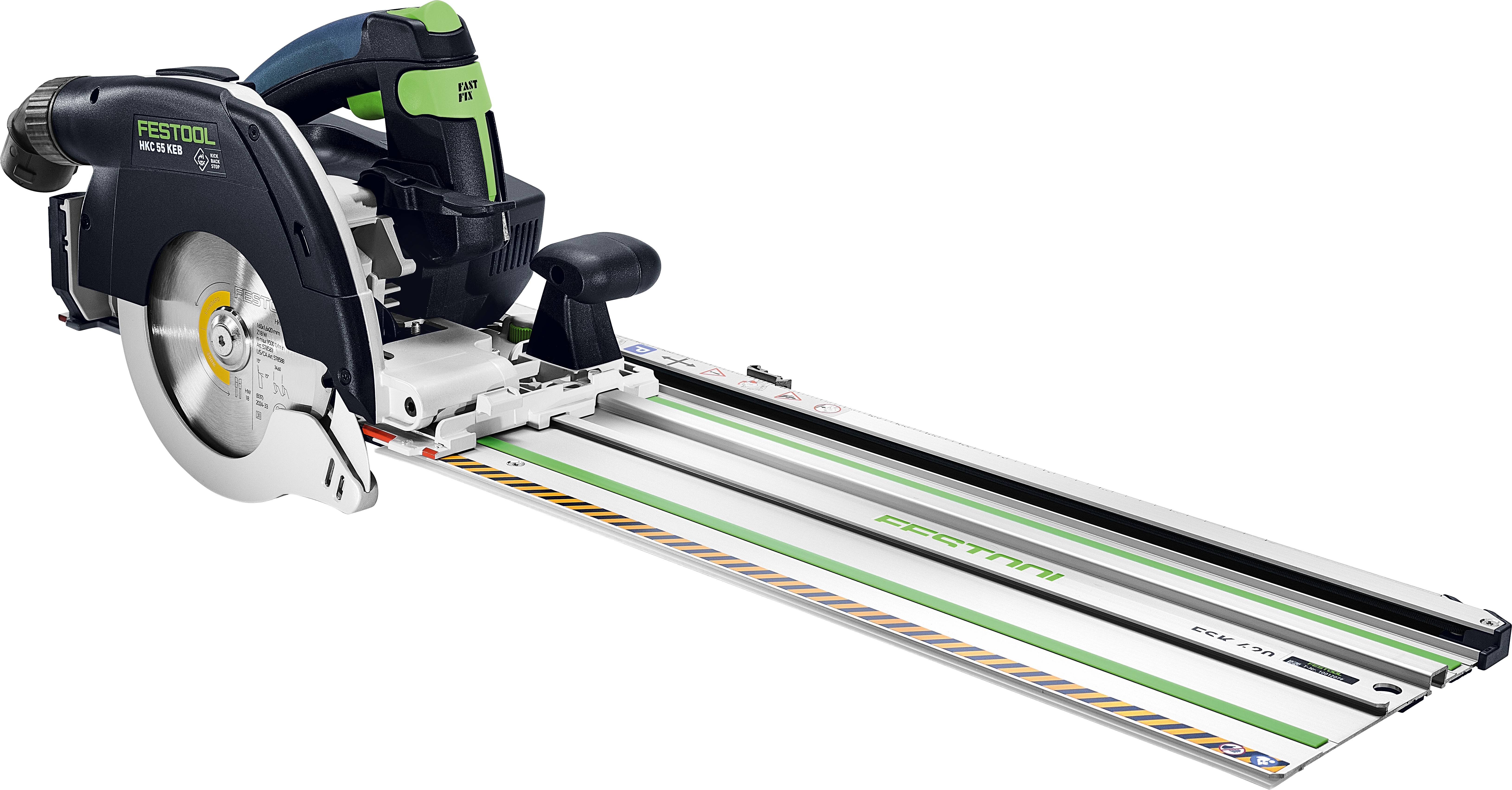 Festool HKC 55 KEB-Basic-FSK 420 Akku-Handkreissäge Schnitttiefe max. (90°) 55mm 18V