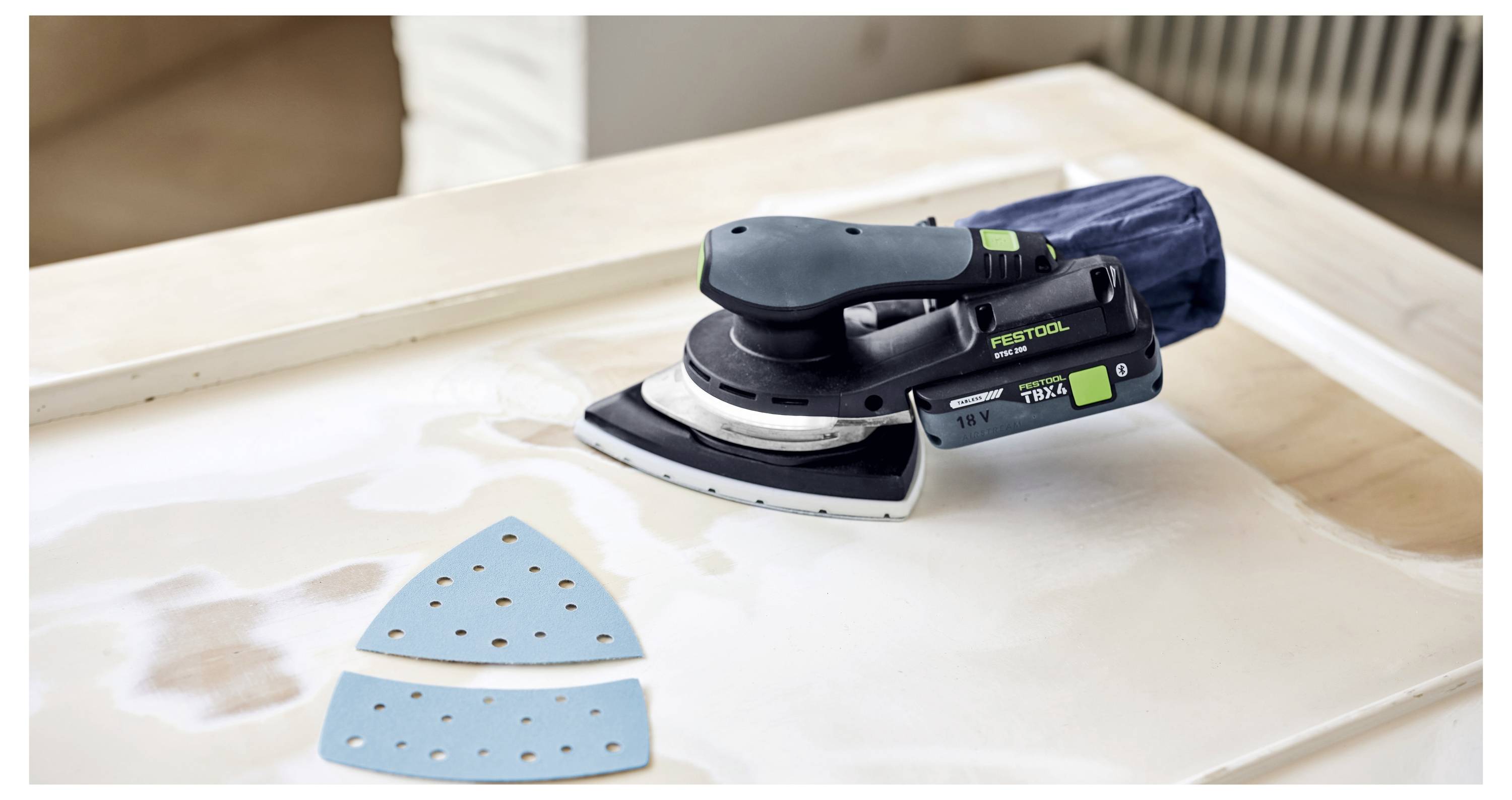 Festool Delta 200 P180 GR/10 578776 Deltaschleifpapier Körnung (num) 180 (L x B) 145mm x 195mm 10St.