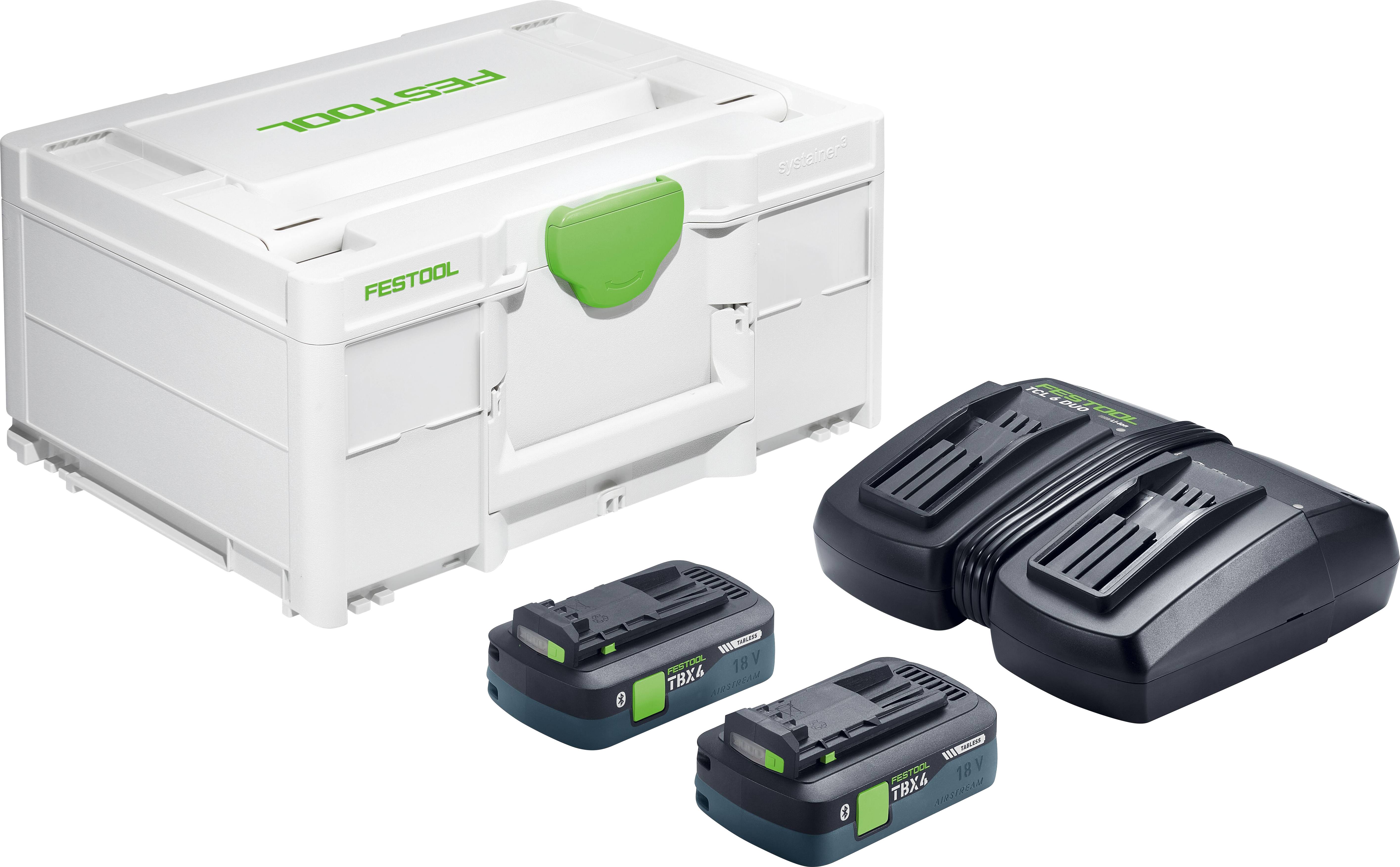 Festool SYS 18V 2xTBX4/TCL6DUO 578819