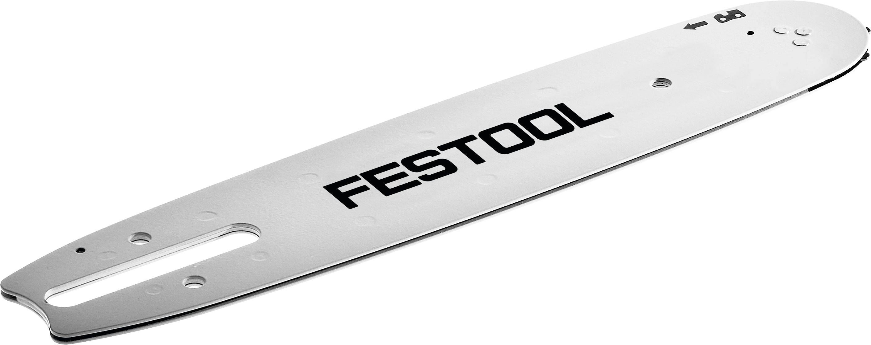 Sägeblattführungsschiene mit dem Wort „Festool