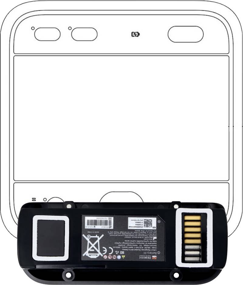 MEDX5 myPAD Ersatzbatterie Batterie