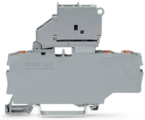 WAGO 2202-1711 - Sicherungsklemme grau 3-Leiter 2,5 mm²